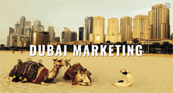 Desktop Screenshot of dubaimarketing.com
